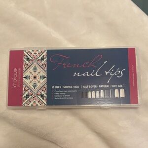 Krofune French Nail Tips Set